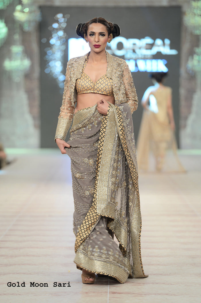Gold Moon Saree