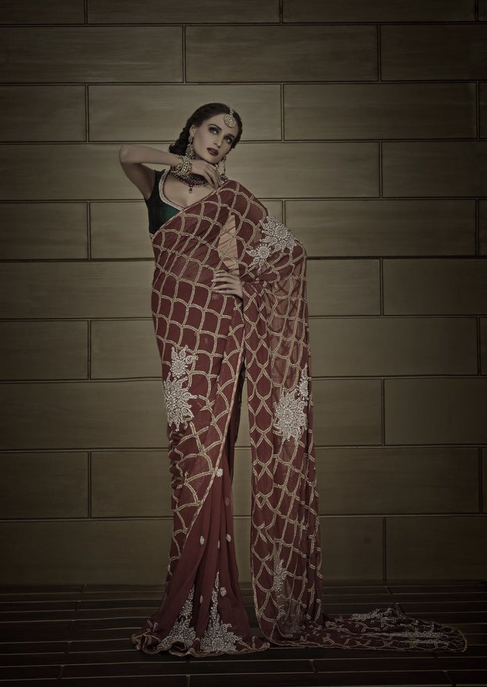 Jhilmil Saree